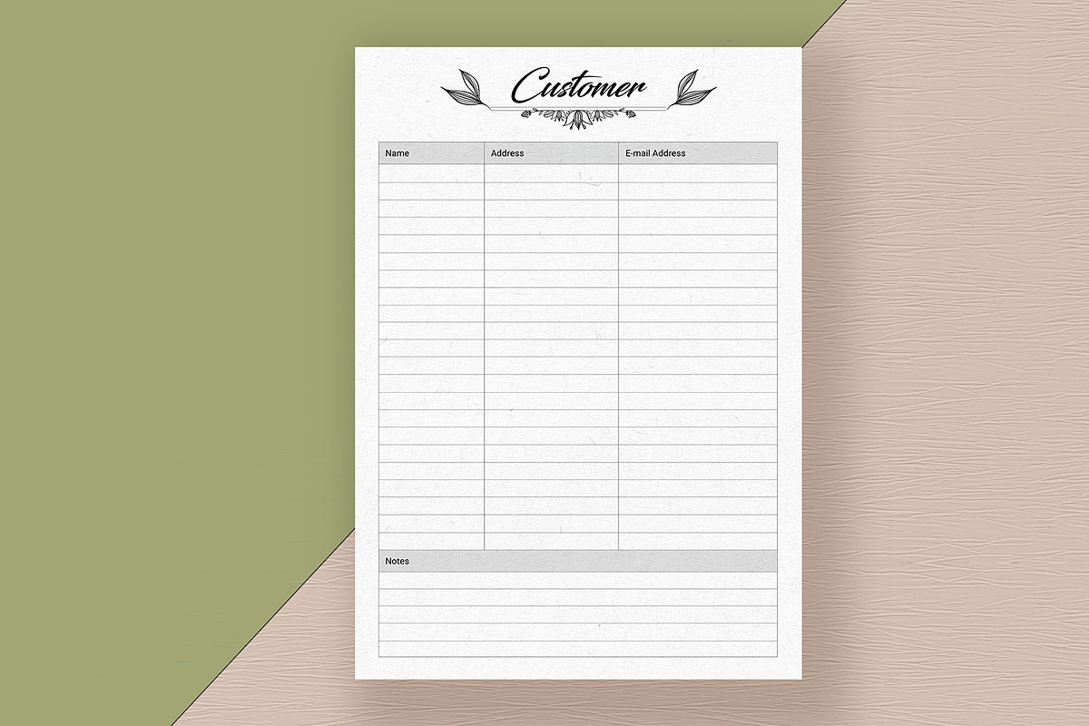 Order Form flyer V01, a Stationery Template by retrographix