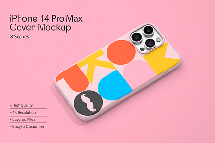 iPhone 14 Pro Max Case Mockup