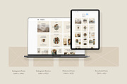 Juliet Social Media Pack PS, a Social Media Template by Feel This (Thumbnail 2 of 18)