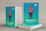 Book Mockups, a Print Template by Kongkow (Thumbnail 2 of 7)