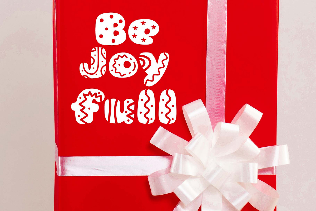 Xmas Enjoy font, a Handwritten Font by KengGraphic (Photo 3 of 10)