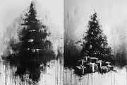 Dark Christmas - 141 images, a Seasonal Illustration by Handmadefont (Thumbnail 10 of 19)