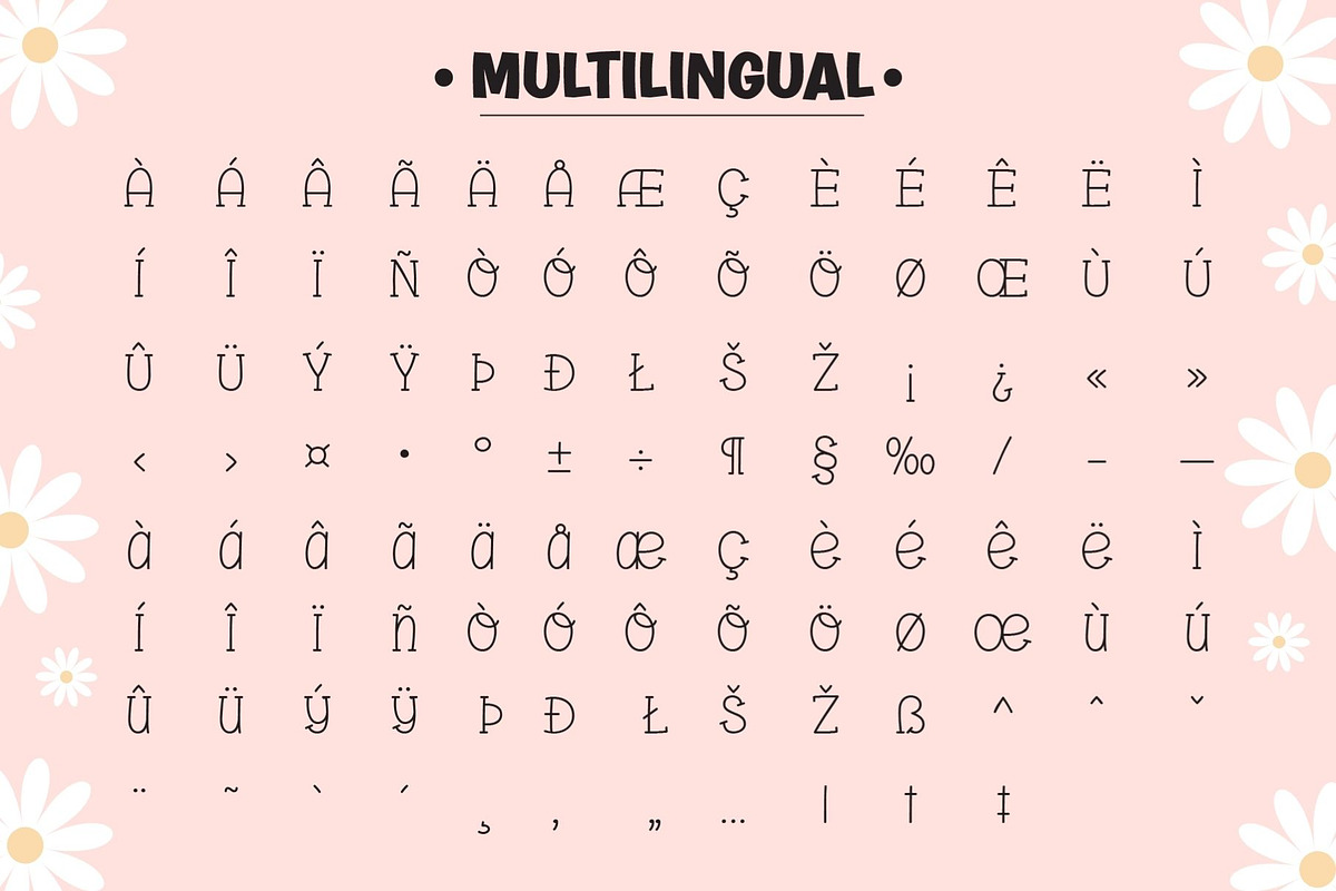 Fox Daisy Font, a Slab Serif Font by Fox7 By Rattana (Photo 9 of 10)