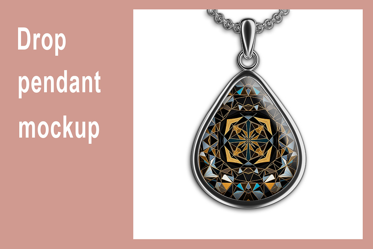 Pendant Mockup Set, a Mockup by moqirynart (Photo 5 of 13)