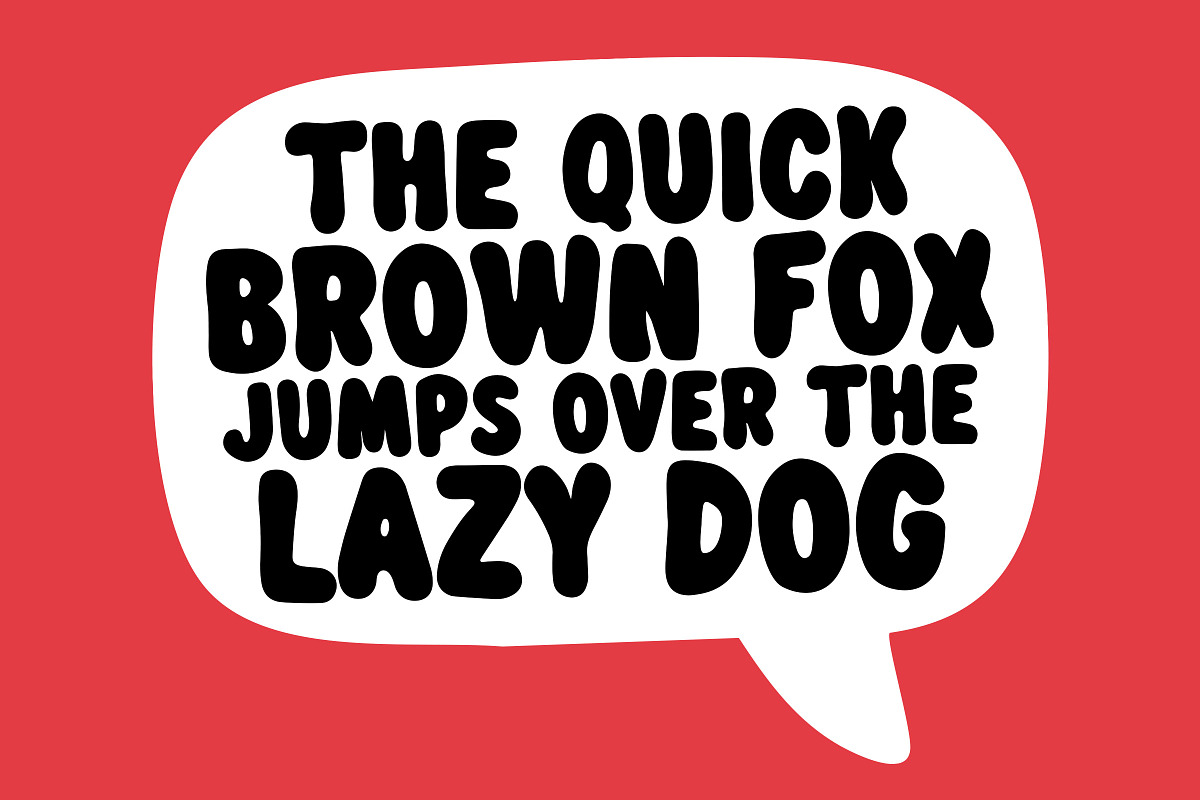 Candy Floss - Cute Bubble Font, a Sans Serif Font by Happy Type Club (Photo 2 of 5)