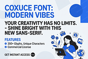 Coxuce - Elegant Serif Typeface, a Serif Font by Astuti Studio (Thumbnail 6 of 25)