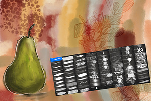 Mixed Media Procreate Brush Set2