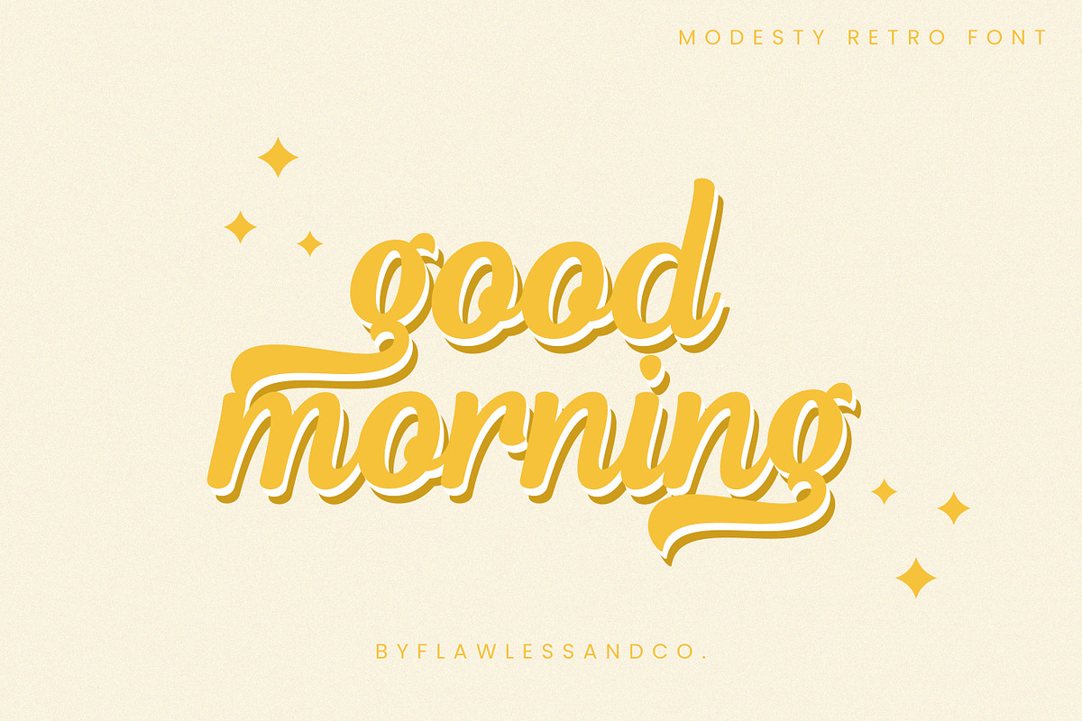 Modesty, a Symbol Font by Flawless And Co (Photo 3 of 12)
