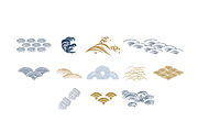 Wave illustration in vintage style, an Object Graphic by marukopum (Thumbnail 2 of 2)