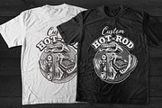 Cartoon Hot Rod Engine, an Illustration by Harry Kasyanov (Thumbnail 3 of 4)