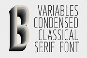 Bungo - Variable Condensed Font, a Font by Typeskets (Thumbnail 4 of 11)
