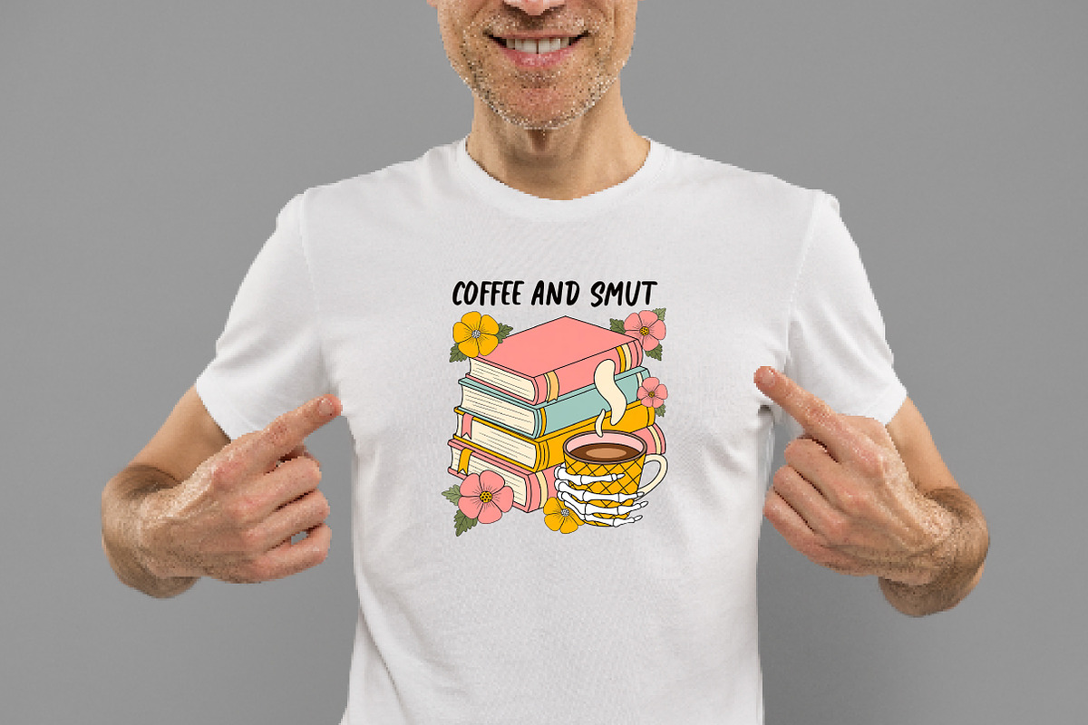 Coffee and Smut Png Sublimation, an Illustration by Daily.Designs (Photo 2 of 5)