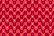 Christmas Wave Seamless Pattern, a Pattern Graphic by Elena Pimukova (Thumbnail 2 of 4)
