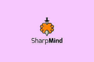 Sharp Mind Logo Template