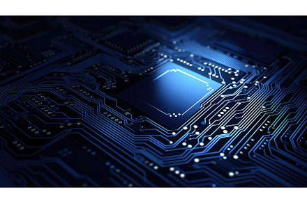 innovation navy blue technology, a Technology Photo by pikepicture