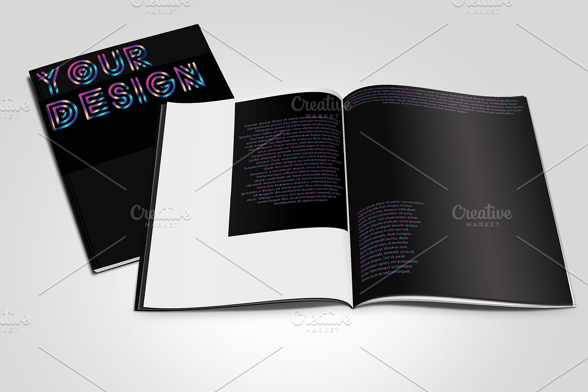 Color striped luxury alphabet, a Solid Icon by ExpressShop (Photo 4 of 4)