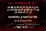 Dracula is a cool Halloween font, a Sans Serif Font by Brown Cupple (Thumbnail 6 of 7)