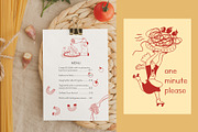 Pasta La Pasta. Food illustrations., a Food Illustration by Annakniaz (Thumbnail 17 of 18)