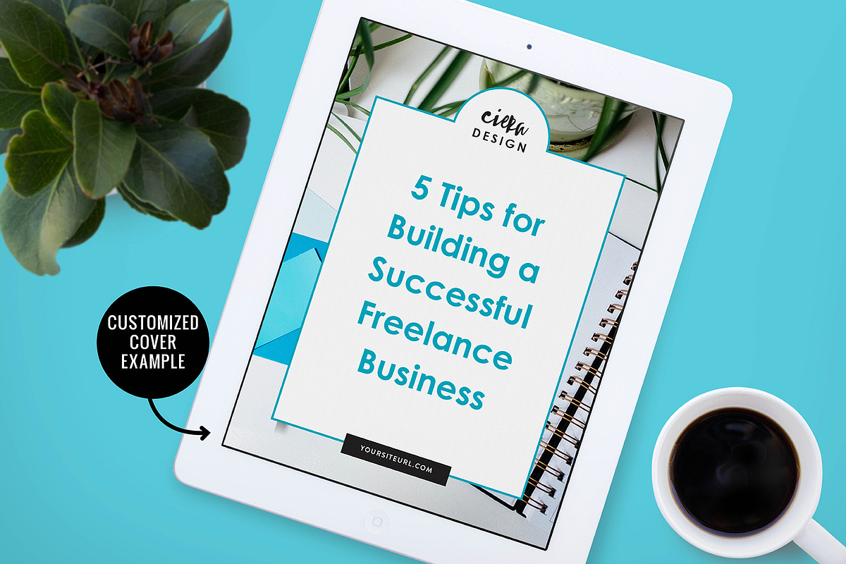 Canva Lead Magnet | Workbook | Ebook, a Magazine Template by Ciera Design Templates (Photo 10 of 11)