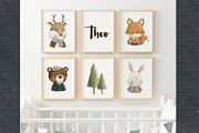 Vintage Woodland Friends, an Animal Illustration by Estudio 812 (Thumbnail 7 of 10)