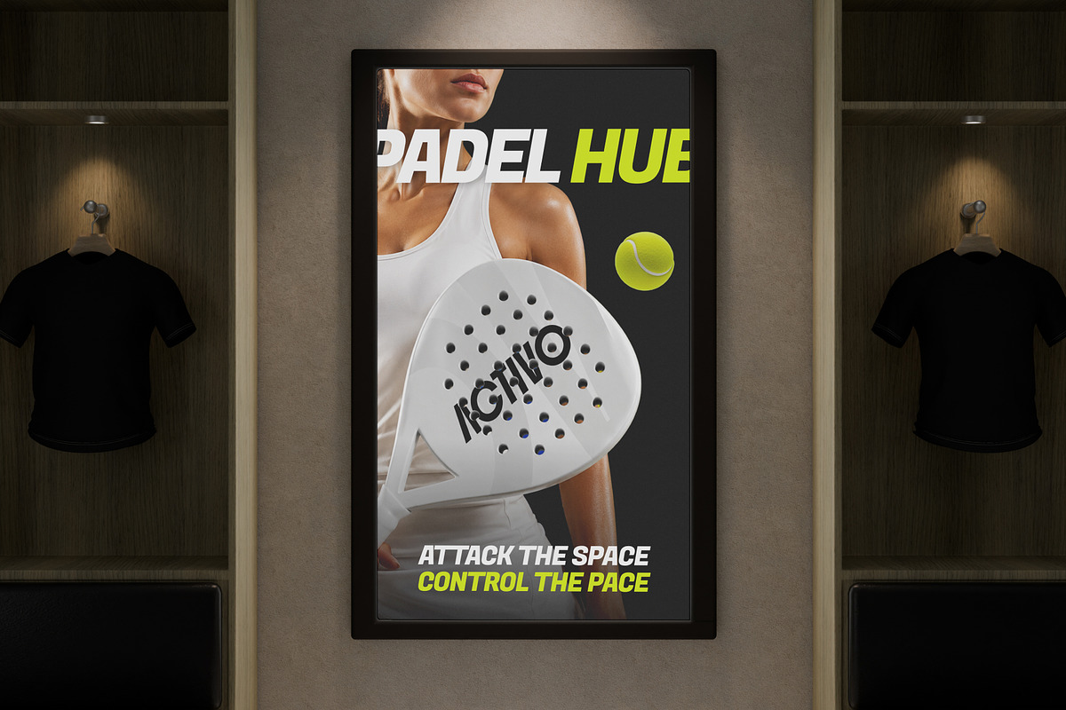 Poster Sport Mockup, an Advertising Mockup by SLAB! Design (Photo 7 of 7)
