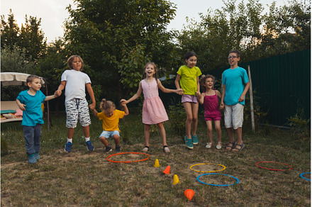the sporting event for kids in the, a Nature Photo by oksix