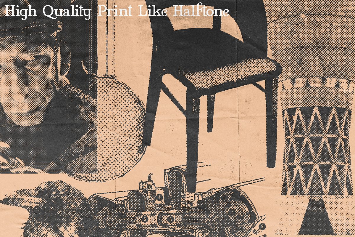 1350+ True Halftone Collection, an Object Graphic by bbymedia.store (Photo 3 of 18)