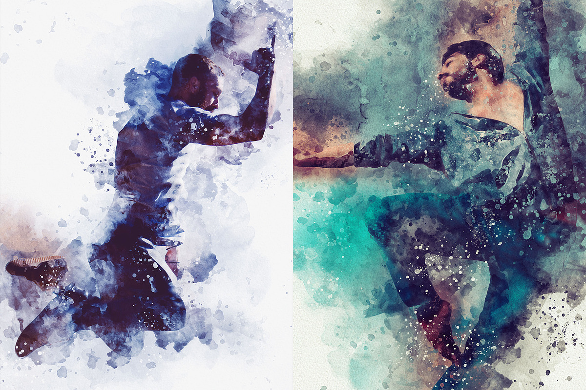 Splash Art Photoshop Action, an Action Add-On by AndriyFM (Photo 9 of 12)