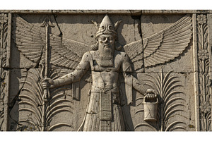 Ancient Mesopotamian relief carving, an Architecture Photo by Igor Tichonow