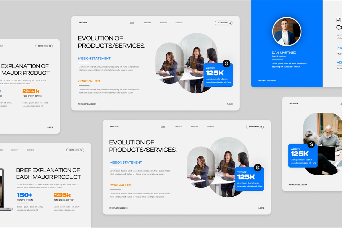 Pitch Deck - Minimalist Keynote, a Presentation Template by Annora Studio (Photo 4 of 5)