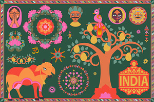 INDIA Illustrations