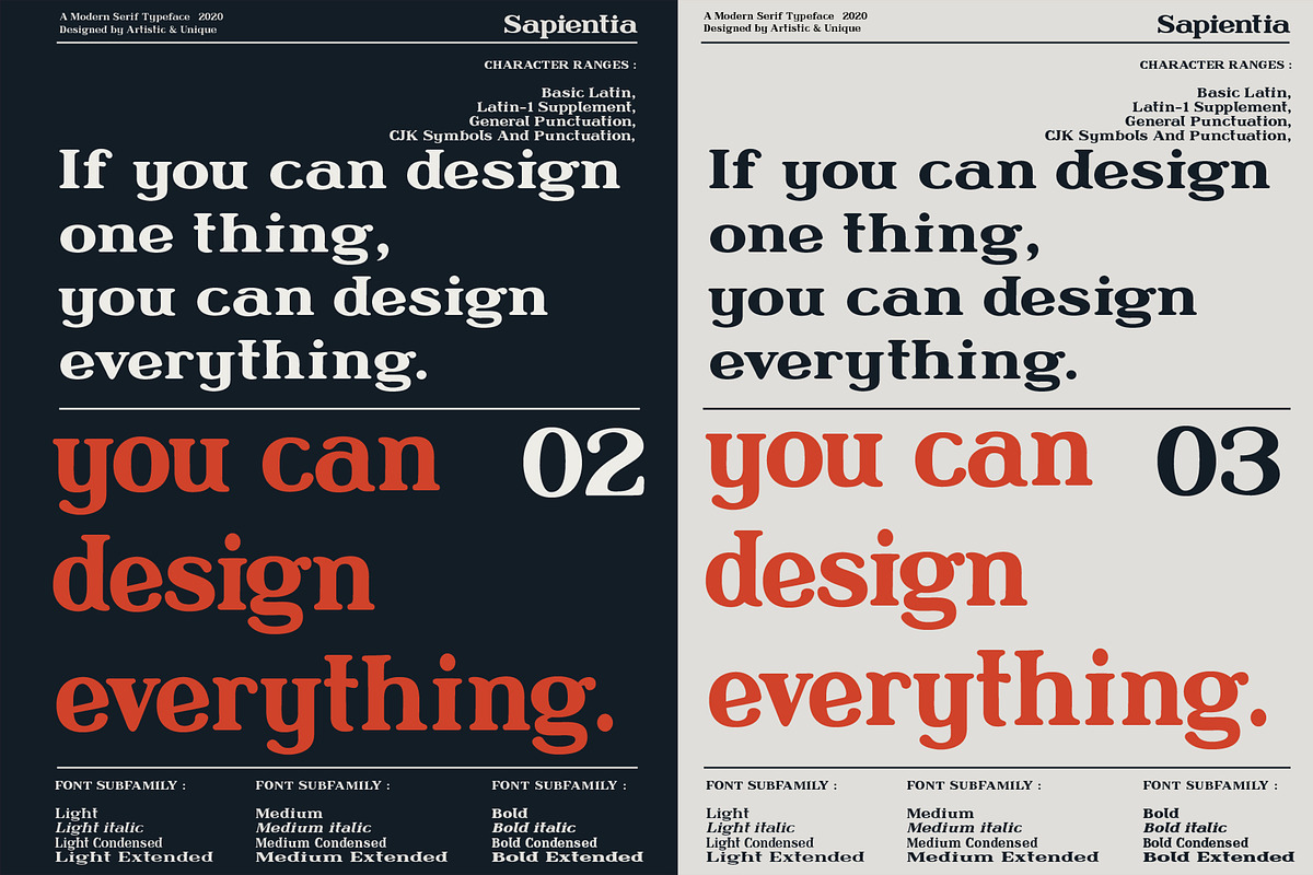 Sapientia - Serif Font Family, a Serif Font by Artistic & Unique (Photo 6 of 12)