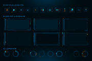 Sci Fi UI Set, an Object Illustration by Olga Ryzychenko (Thumbnail 8 of 8)