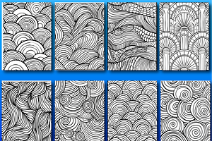 Mindful Pattern Adult Coloring Pages