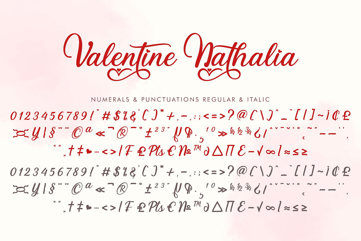 Valentine Nathalia, a Handwritten Font by Yoga Letter (Photo 5 of 10)