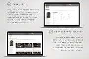 Notion Meal Planner Template, a Templates & Theme by BRANDcontent (Thumbnail 3 of 8)