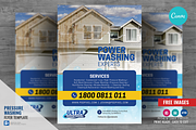 Power Cleaning Services Canva Flyer, a Flyer Template by PSDPixel (Thumbnail 1 of 4)