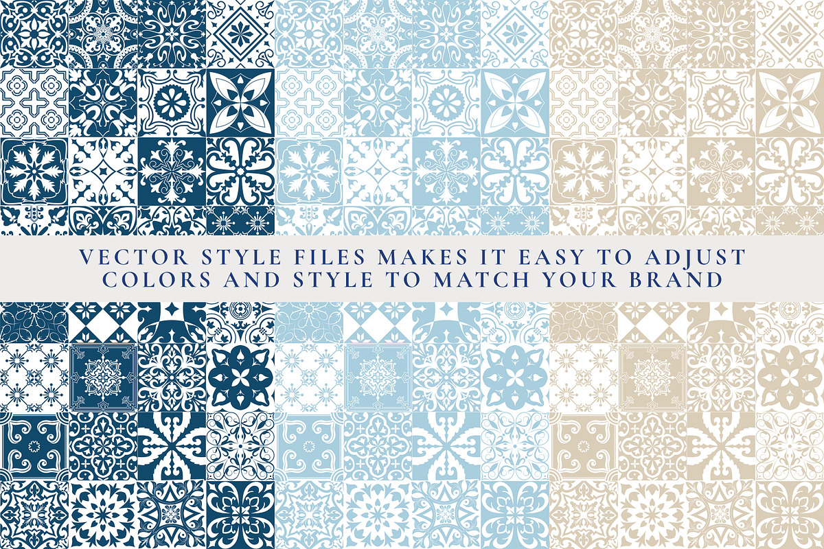 Azulejos Tile Collection, an Object Graphic by Paper Flowers Studio (Photo 10 of 11)