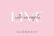 Scribly Almond Font Duo + Extras, a Script Font by Chimerique (Thumbnail 4 of 13)