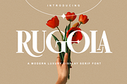 Rugola - Modern Luxury Font, a Serif Font by RagamKata (Thumbnail 1 of 10)