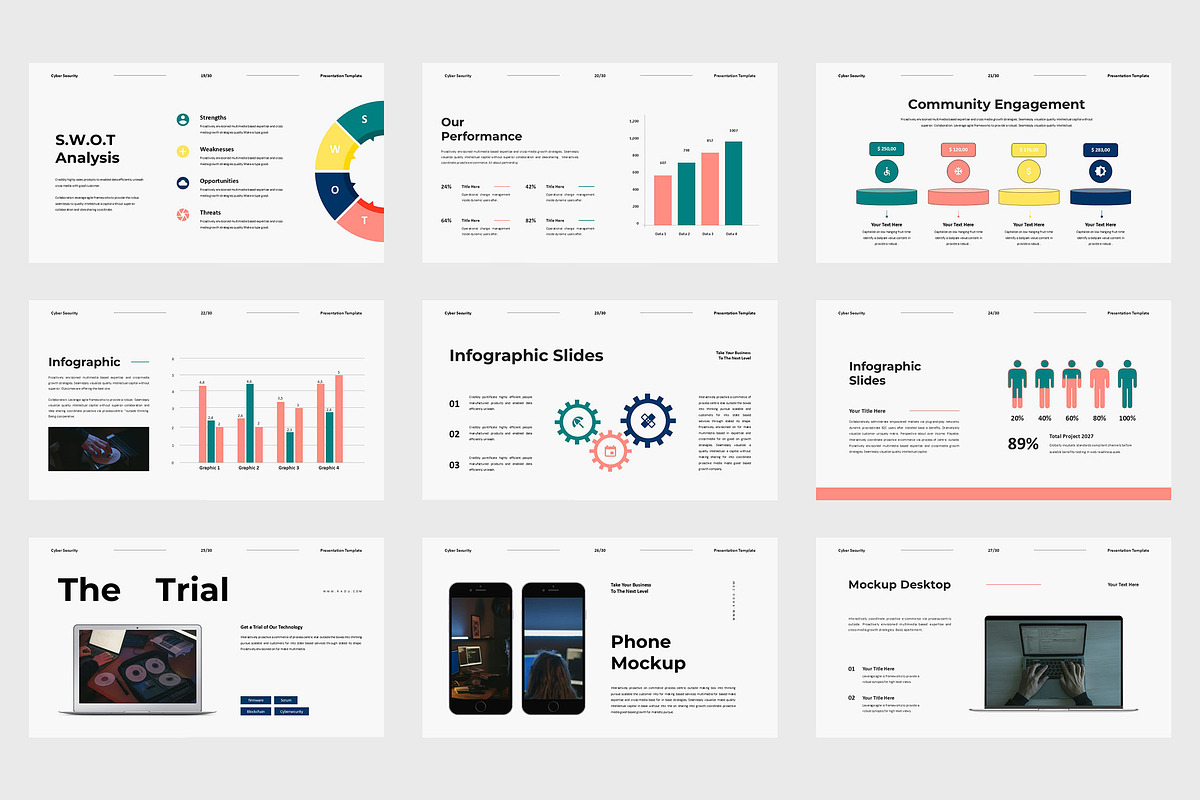 Radu : Cyber Security Powerpoint, a Presentation Template by Punkl Camp (Photo 4 of 9)