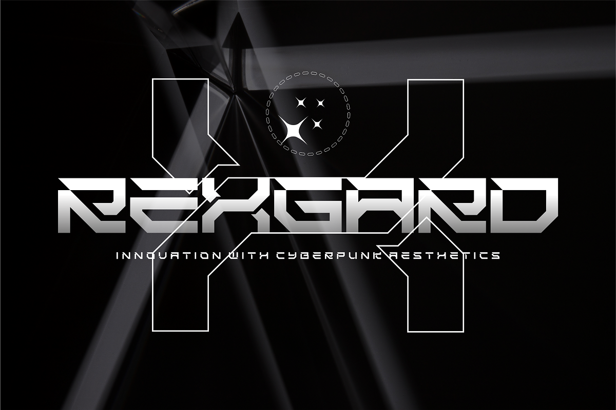 GRAVIX - TECHNOCYBER DISPLAY FONT, a Font by Vroz Studio (Photo 2 of 8)