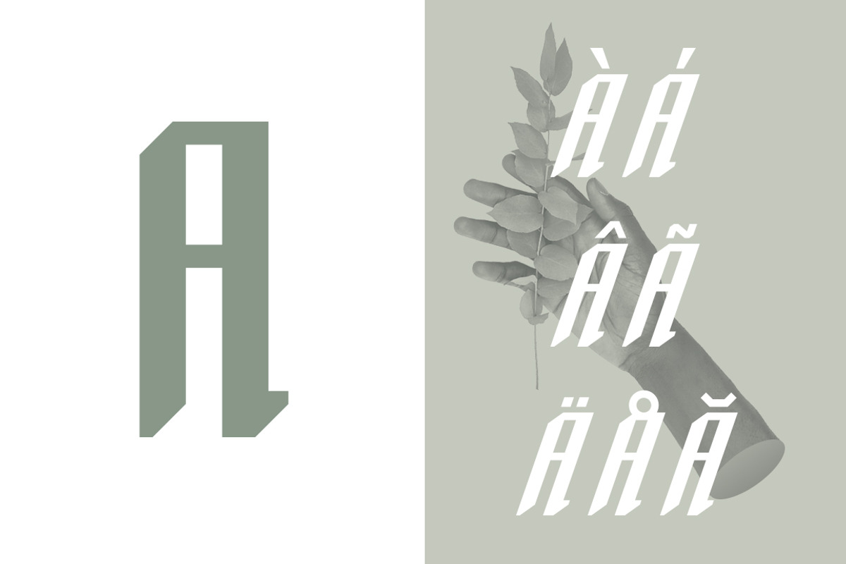 Spearhead Typeface | Font preview 7