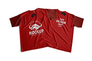 T-Shirt Mockup Set, a Shirt Mockup by GraphicsPixel (Thumbnail 9 of 9)