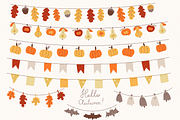 Autumn Frames Illustrations, a Seasonal Illustration by Anna Studio (Thumbnail 10 of 13)