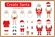 Create Santa, a Food Illustration by Alla_Ri_Shop (Thumbnail 1 of 3)