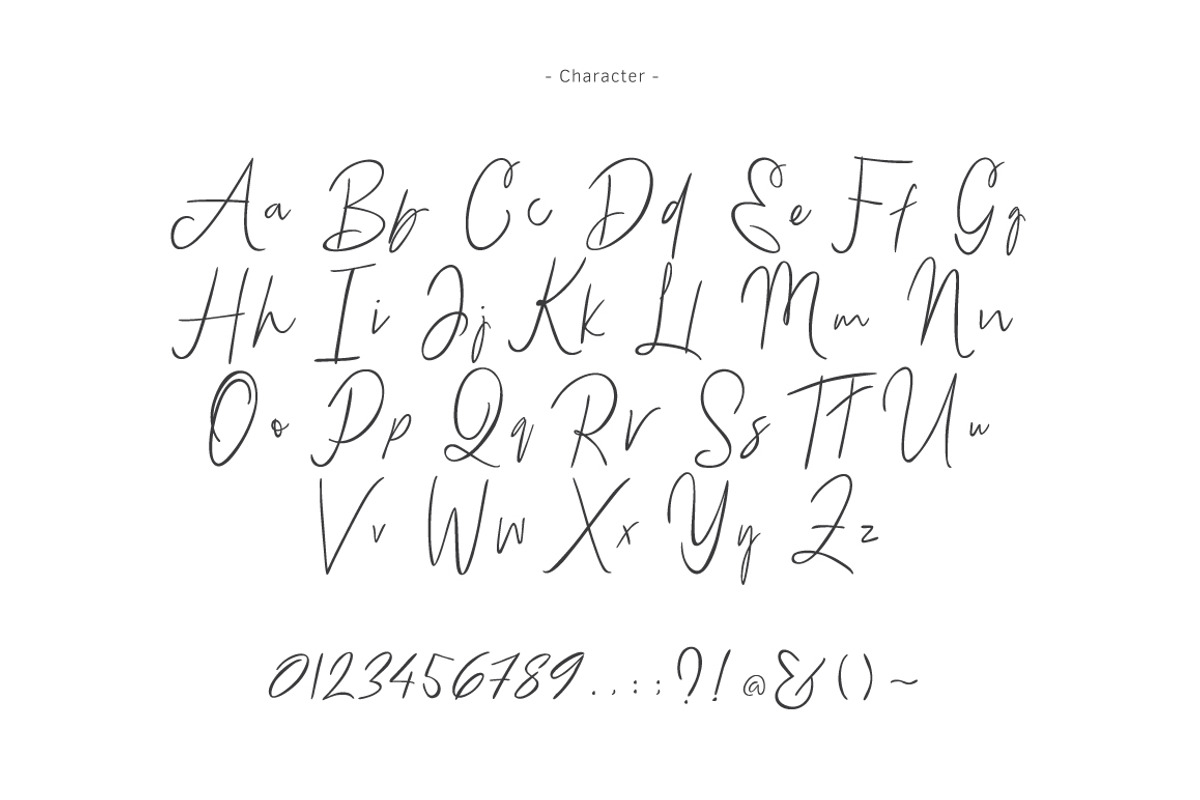 Bammantoe Typeface preview 7