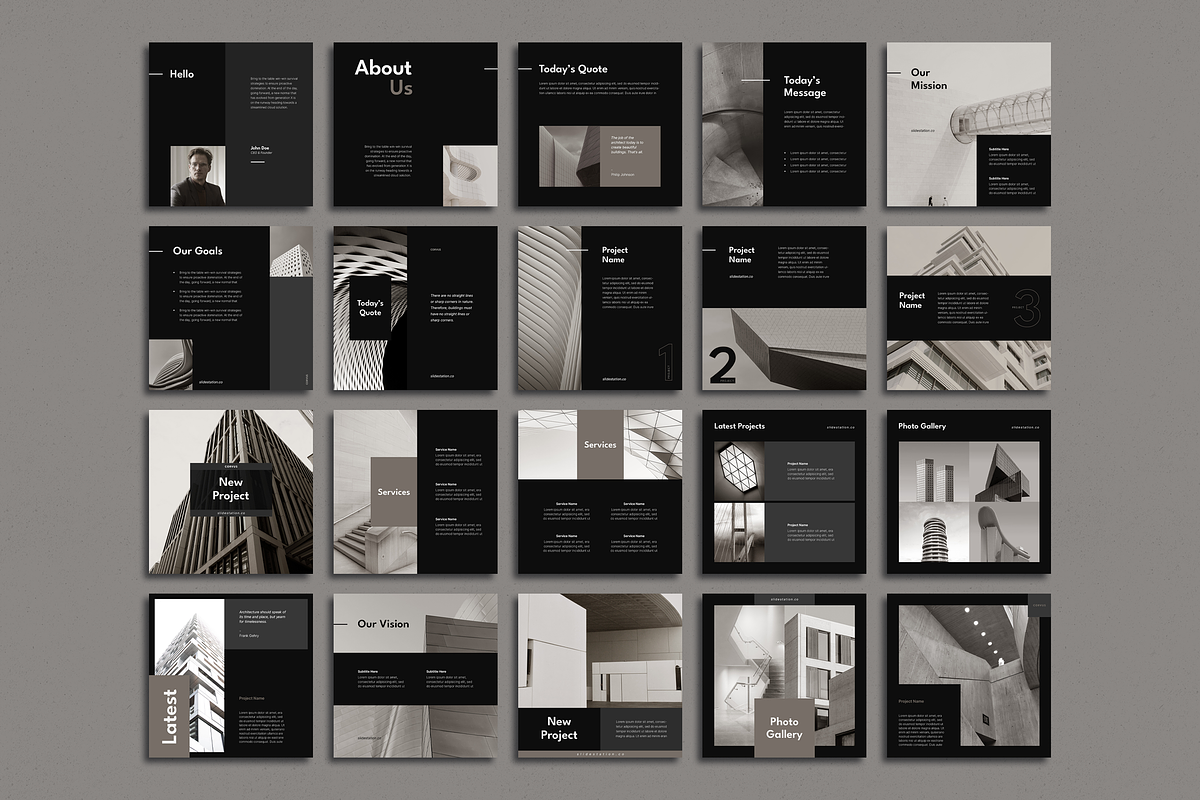 Corvus Architecture Instagram Pack, a Social Media Template by SlideStation (Photo 8 of 10)