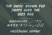 SALE! BLACK BRUNO // Brush Font, a Blackletter Font by Subectype Studio (Thumbnail 10 of 11)