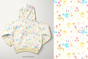 Bunny Chick - Cream, a Pattern Graphic by Jaselvii Studio (Thumbnail 3 of 5)